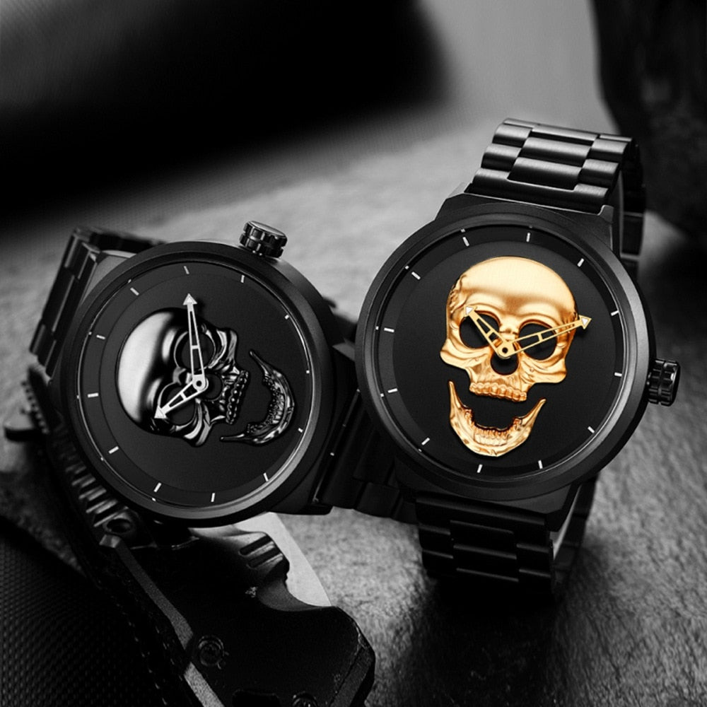 RELÓGIO LIGE SKULL
