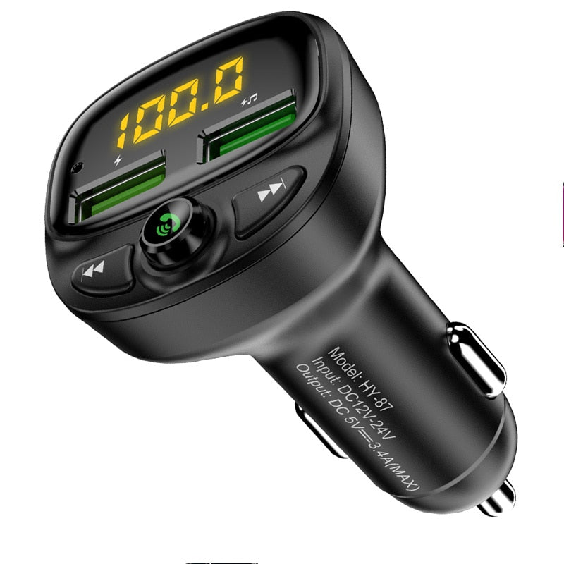 TRANSMISSOR E CARREGADOR BLUETOOTH