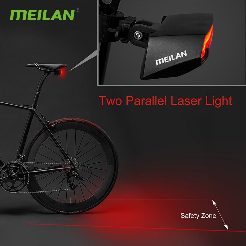 KIT LANTERNA COM SETA (Á PROVA D' ÁGUA) PARA BIKE