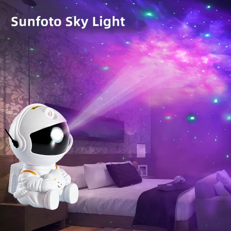 Projetor Astronauta Luzes das Galáxias
